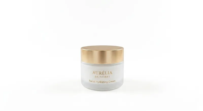 Cosmetics jar after clipping path